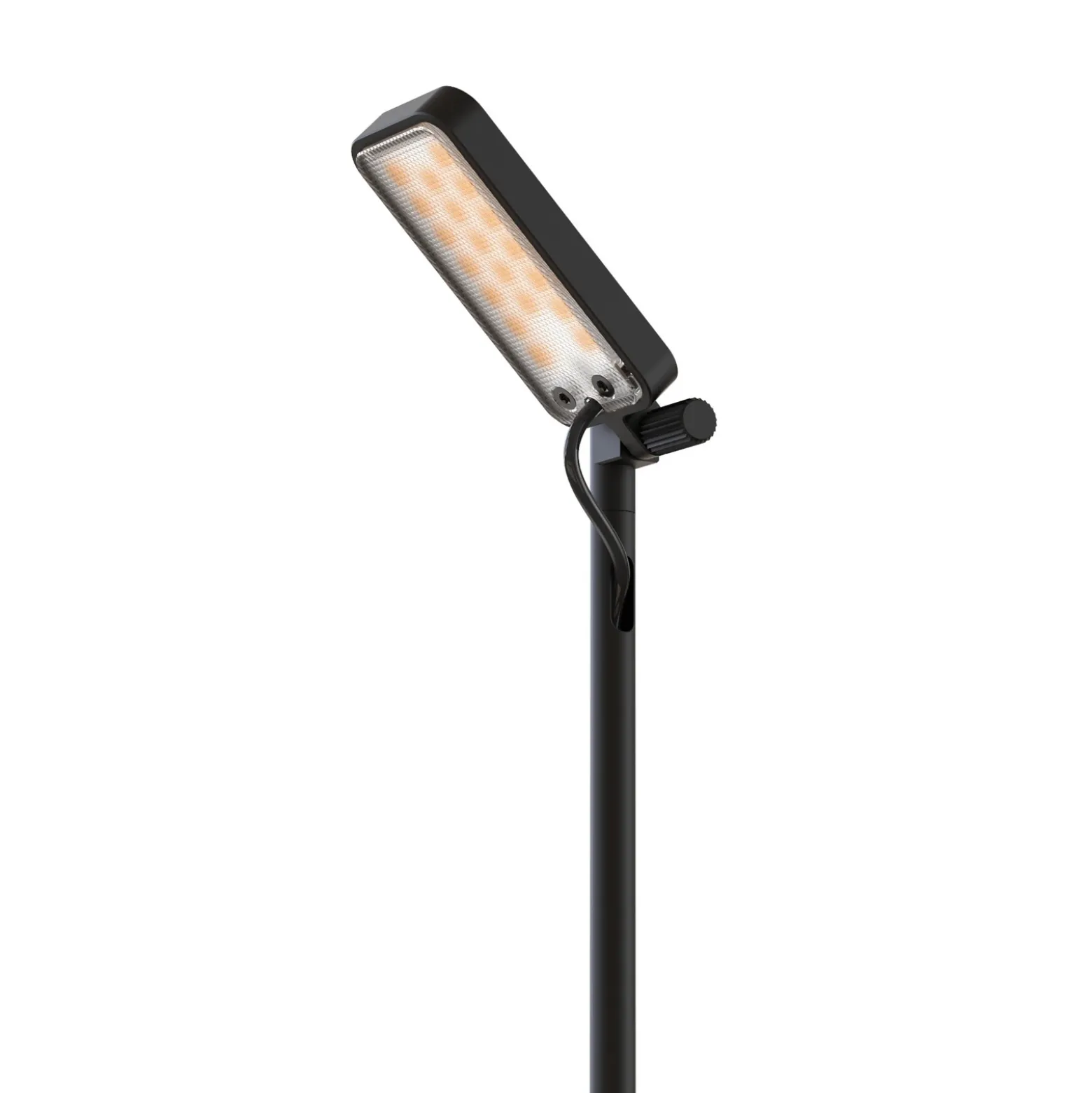 Luceplan Bolardo luminoso LED Flia, 120 cm de altura, negro, plástico