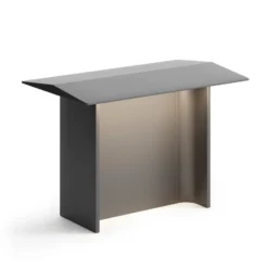 Luceplan Fienile baliza LED 32cm gris oscuro