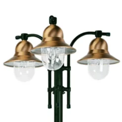 3 luces farola Toscane, verde
