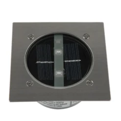 Lugo foco de suelo LED empotrable, IP44, 10,5 x 10,5 cm