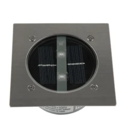 Lugo foco de suelo LED empotrable, IP44, 10,5 x 10,5 cm