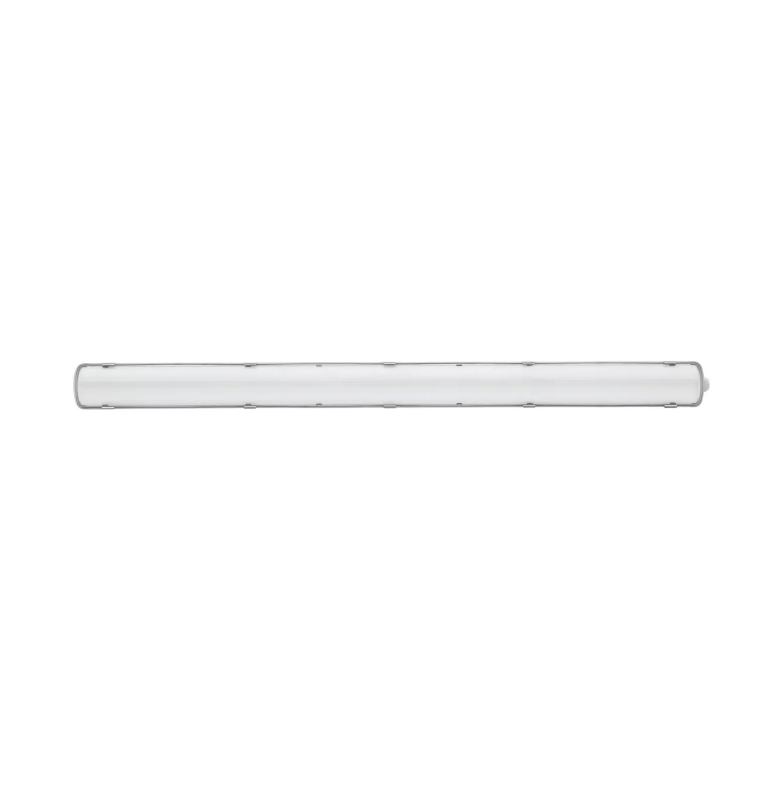 Luminaria LED con difusor RESISTO, gris claro, 120 cm, 17 W, 840 IP66