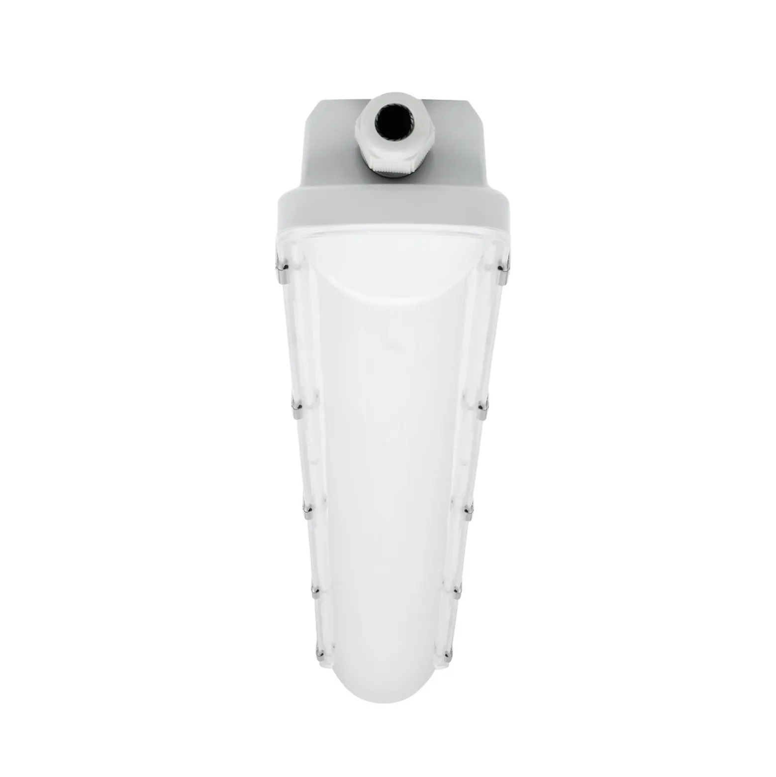 Luminaria LED con difusor RESISTO, gris, 120 cm, 34 W, 840, IP66