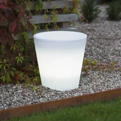 Maceta LED Assisi iluminada Ø 28 cm