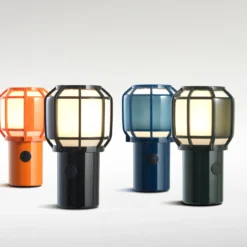 MARSET Chispa de terraza LED de batería IP44 negro