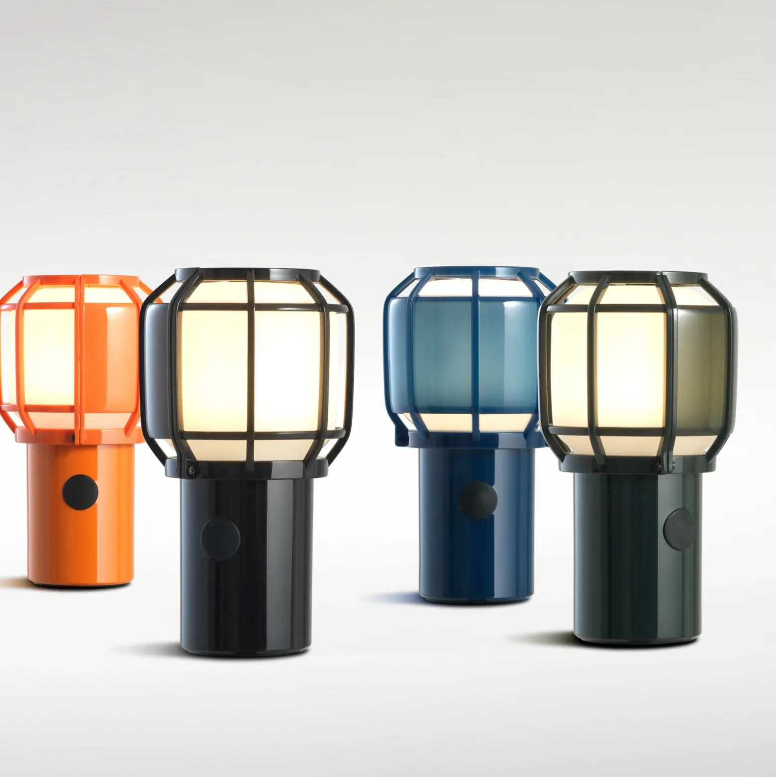 MARSET Chispa de terraza LED de batería IP44 negro