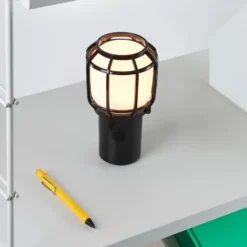 MARSET Chispa de terraza LED de batería IP44 negro