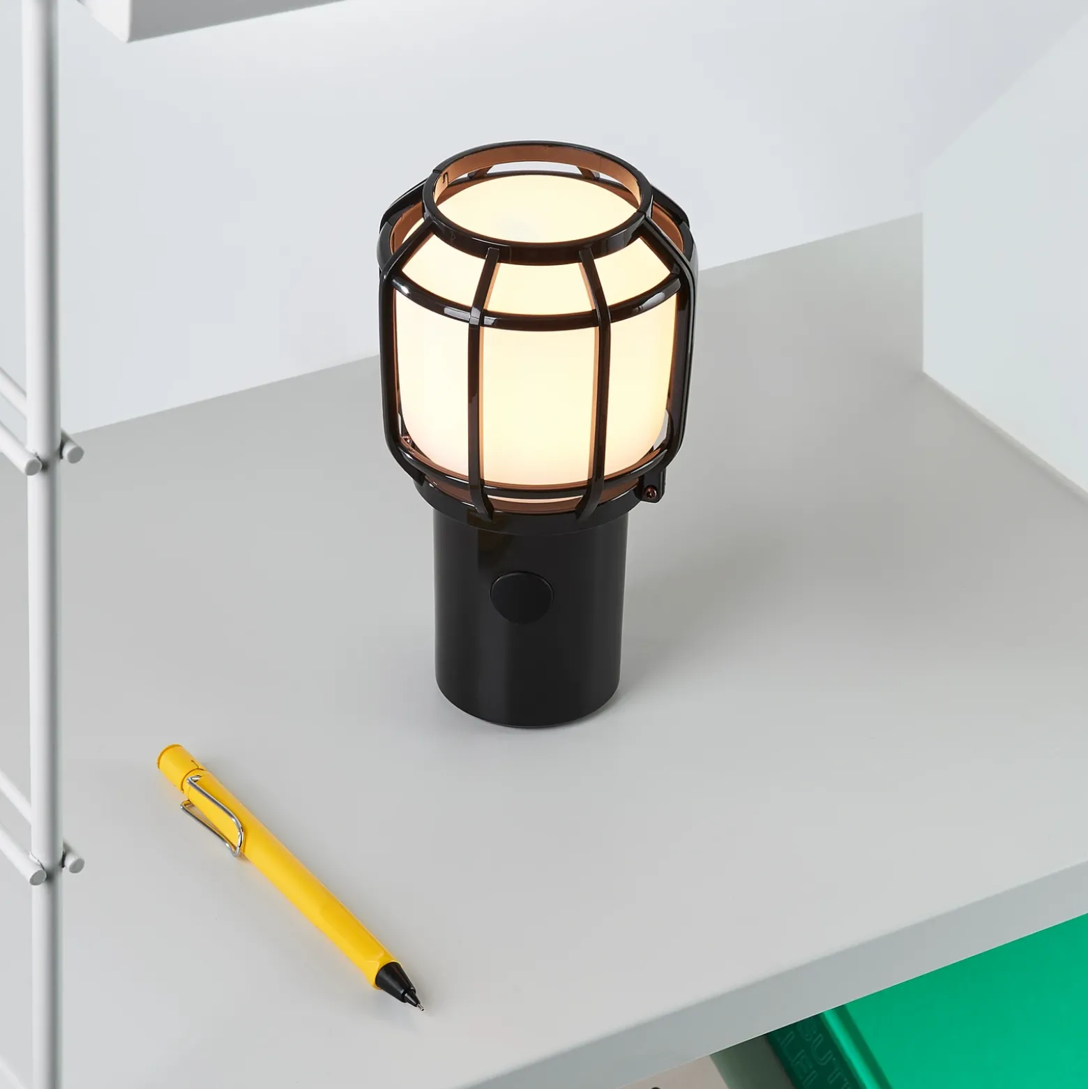 MARSET Chispa de terraza LED de batería IP44 negro