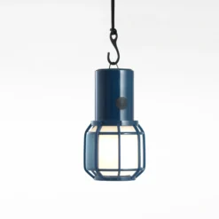 MARSET Chispa de terraza LED de batería IP44 azul