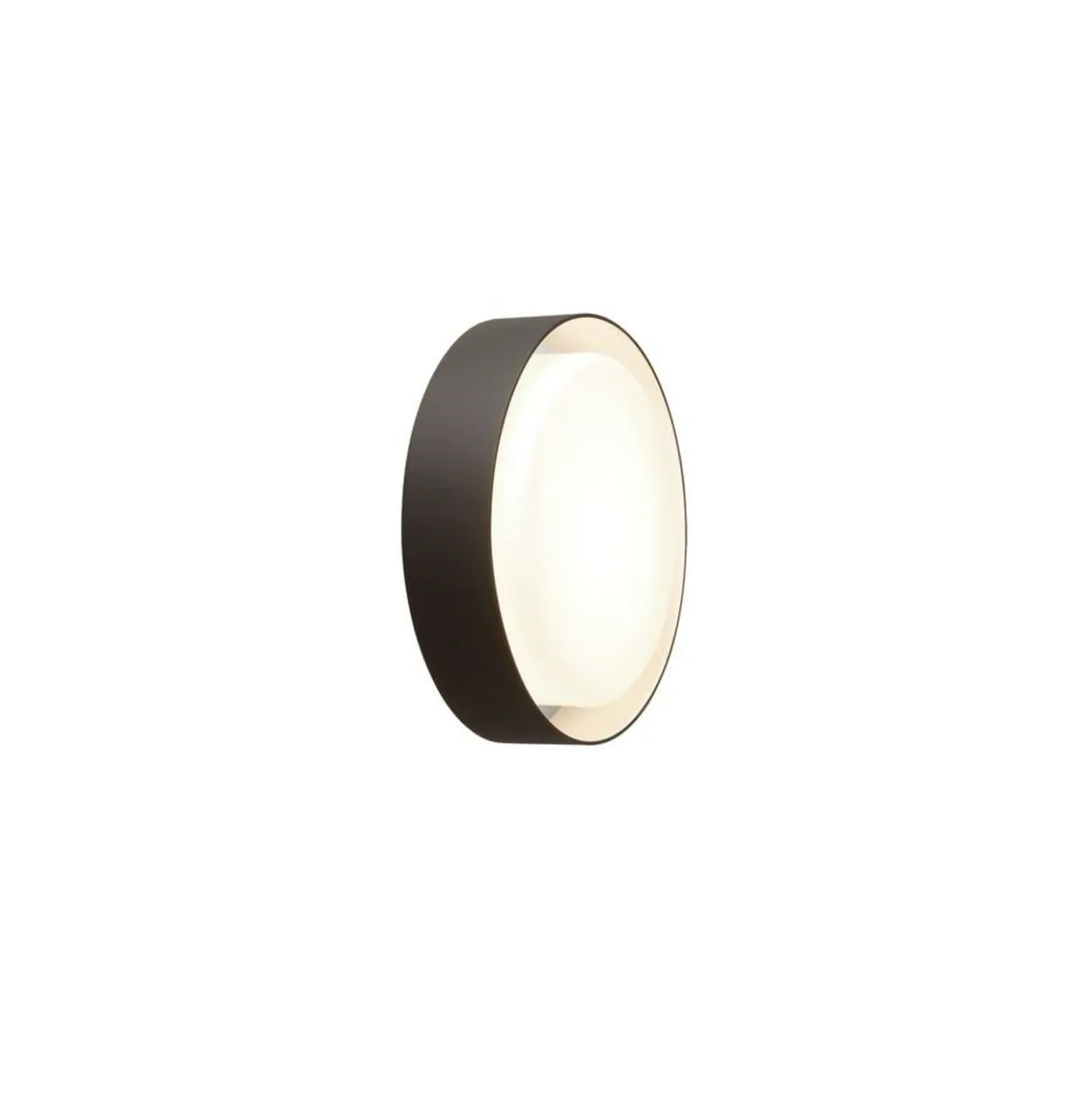 MARSET Plaff-on! Aplique de exterior, IP54, Ø33 cm