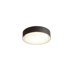 MARSET Plaff-on! Aplique de exterior, IP54, Ø33 cm
