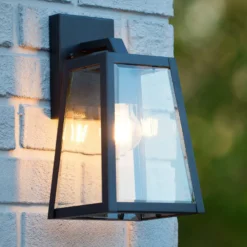 Matslot aplique de exterior, altura 30,5 cm