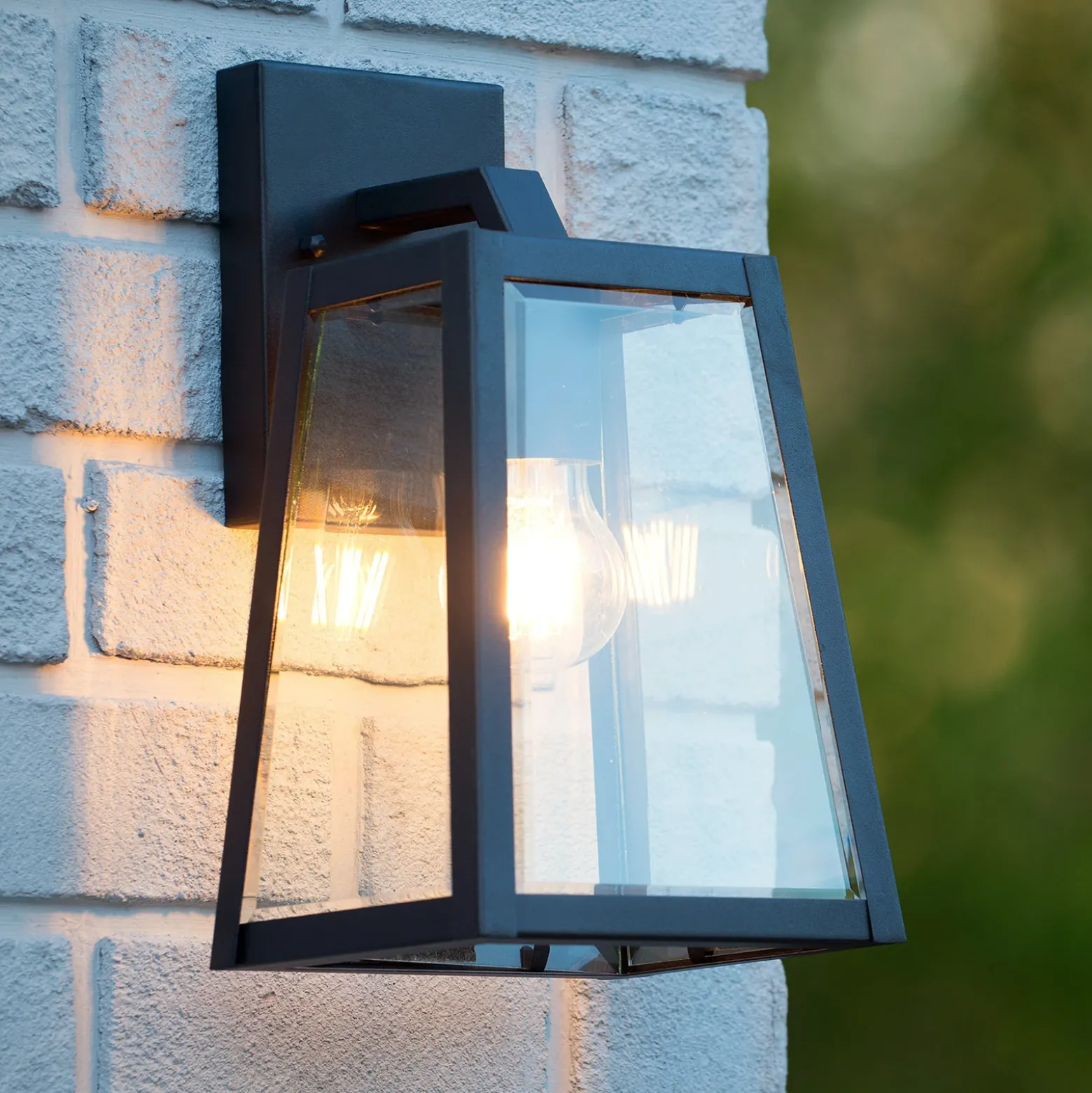 Matslot aplique de exterior, altura 30,5 cm