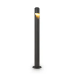 Maytoni Hagen Bolardo luminoso LED, 3000K, grafito