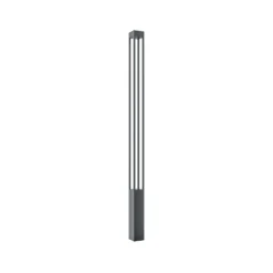 Maytoni Lámpara de exterior LED Elbe, altura 200 cm, color grafito