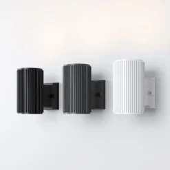 Maytoni Rando aplique de exterior, 1 luz, negro