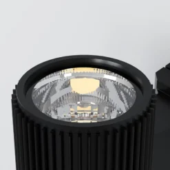 Maytoni Rando aplique de exterior, 1 luz, negro