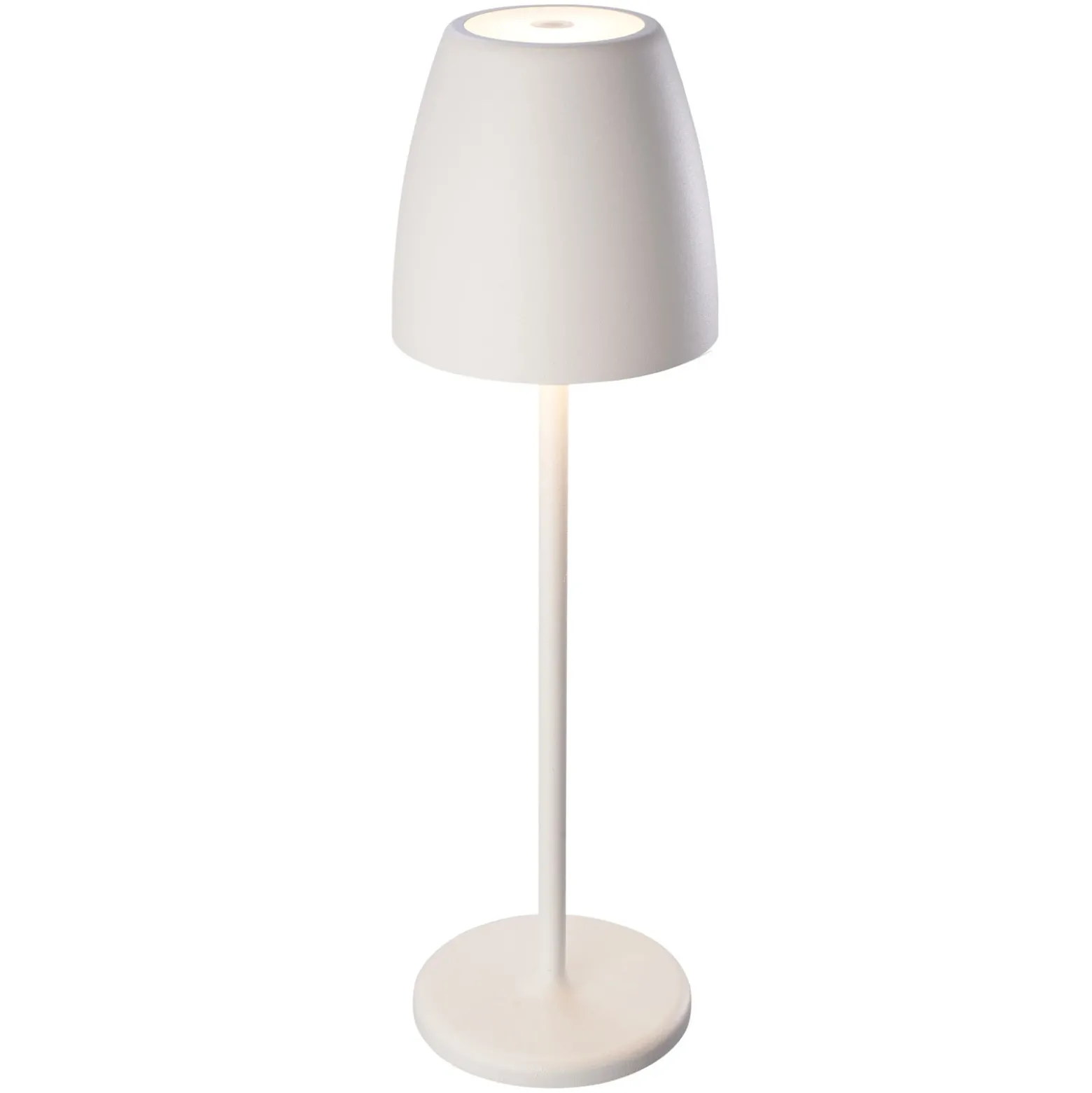 Megatron LED lámpara de mesa batería Tavola blanco