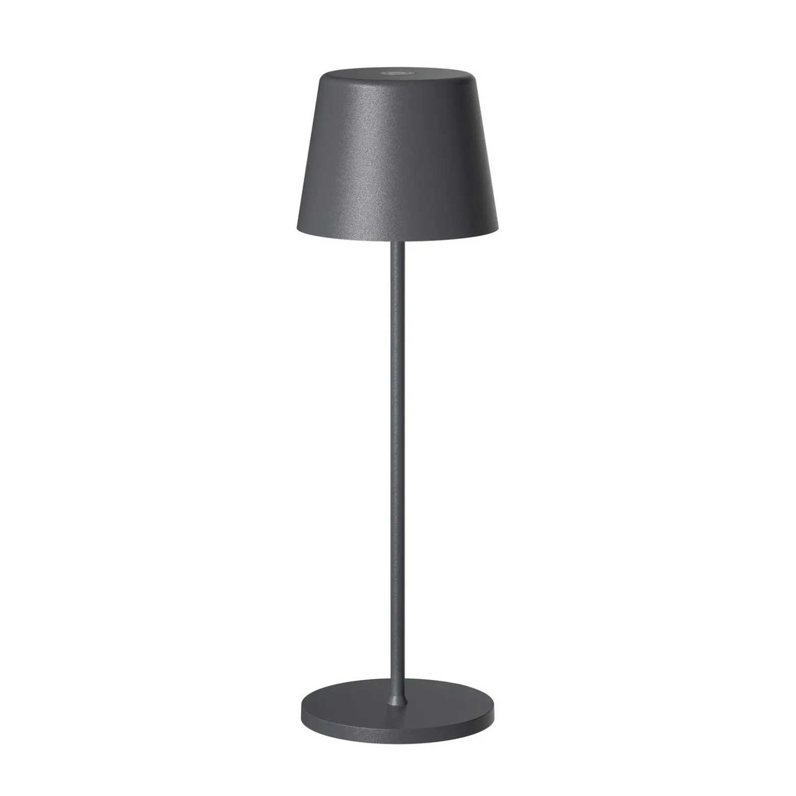 Müller Licht tint Lámpara de mesa LED recargable Dalia, aluminio antracita