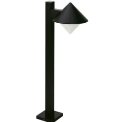 Moderno bolardo luminoso 202, negro