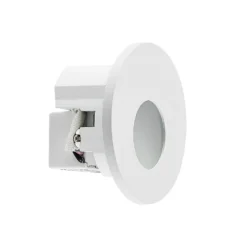 Molto Luce Lámpara empotrable LED Wall 68R IP44 RD, blanco, aluminio, CCT