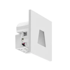Molto Luce Lámpara empotrable LED Wall 68R IP44 SQ, blanco, aluminio, CCT