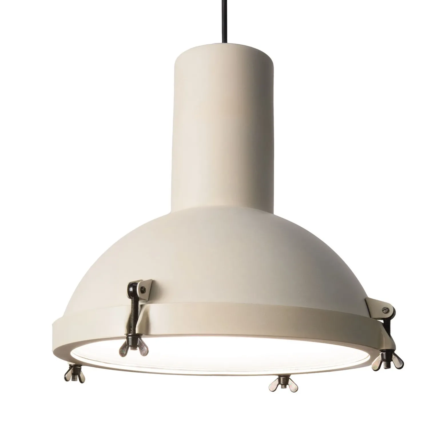 Nemo Projecteur 365 lámpara colgante exterior, blanco arena