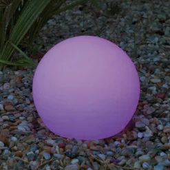 Newgarden Buly Lámpara LED solar globo IP65, Ø 60cm