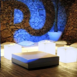 Newgarden Cuby Lámpara decorativa LED con cable, 40x40cm