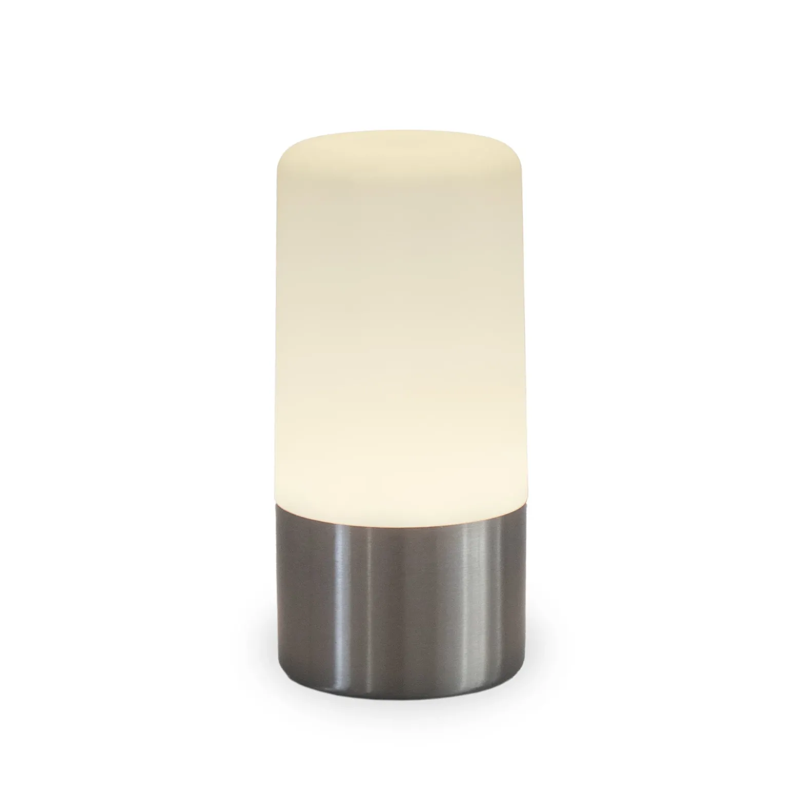 Newgarden Lámpara de mesa LED recargable Maia, gris, IP54, RGBW
