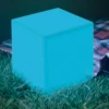 Newgarden lámpara solar Cuby cubo, altura 20 cm