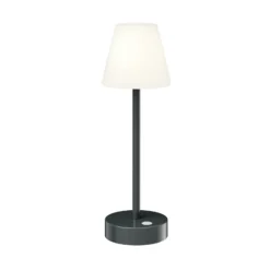 Newgarden Lola Slim de mesa LED batería, antracita