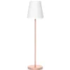 Newgarden Lola Slim 180 Lámpara de pie LED oro rosa