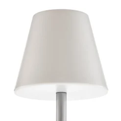 Newgarden Lola Slim lámpara mesa LED batería, gris
