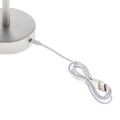Newgarden Lola Slim lámpara mesa LED batería, gris