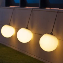Newgarden Norai lámpara decorativa LED con batería recargable, gris