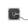 Nutalis lámpara de mesa LED recargable, negro medianoche, IP54, atenuable