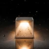 Nutalis lámpara de mesa LED recargable, beige duna, IP54, atenuable