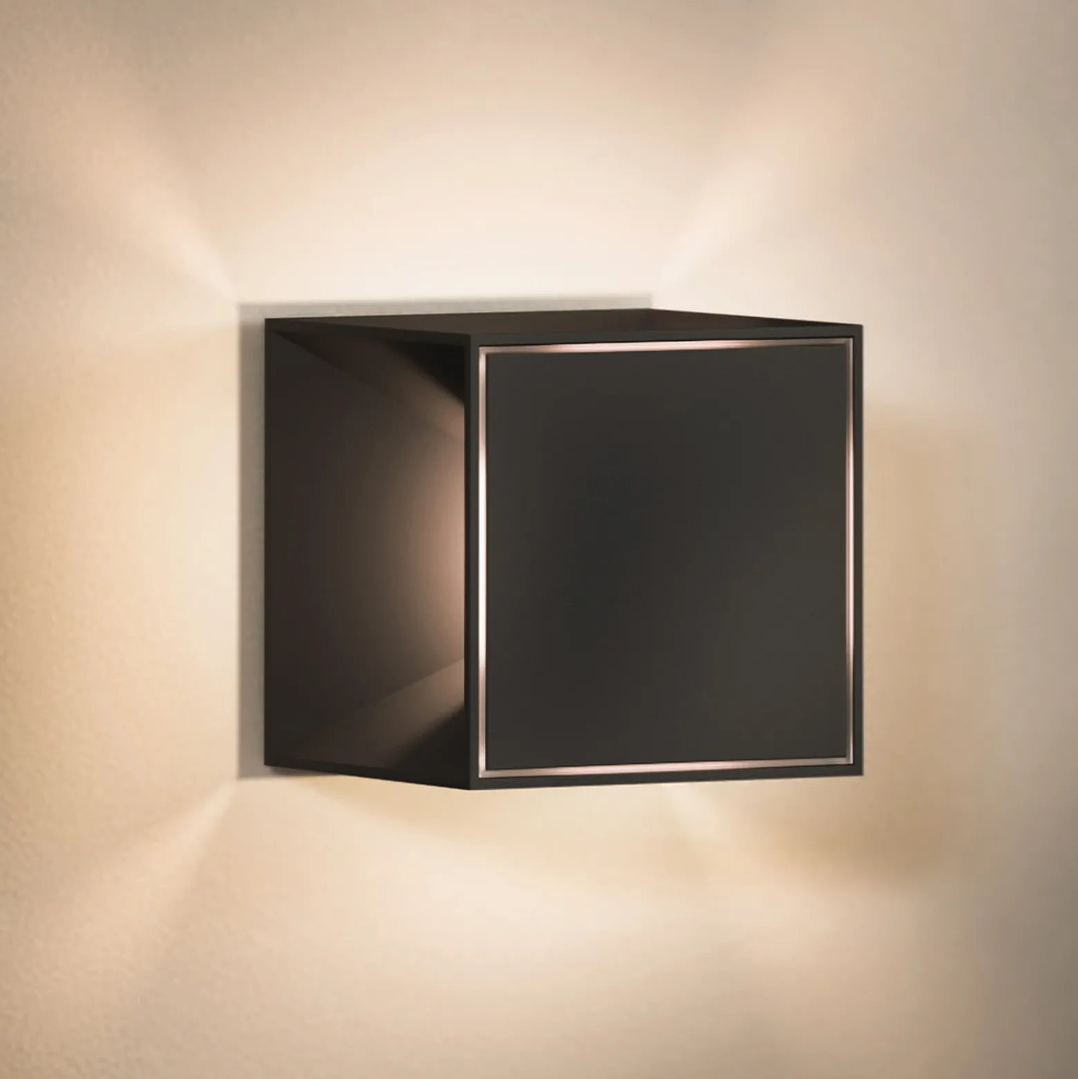 Nutalis mini lámpara de mesa LED recargable, negra, IP54, atenuable