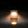 Nutalis mini lámpara de mesa LED recargable, blanca, IP54, atenuable