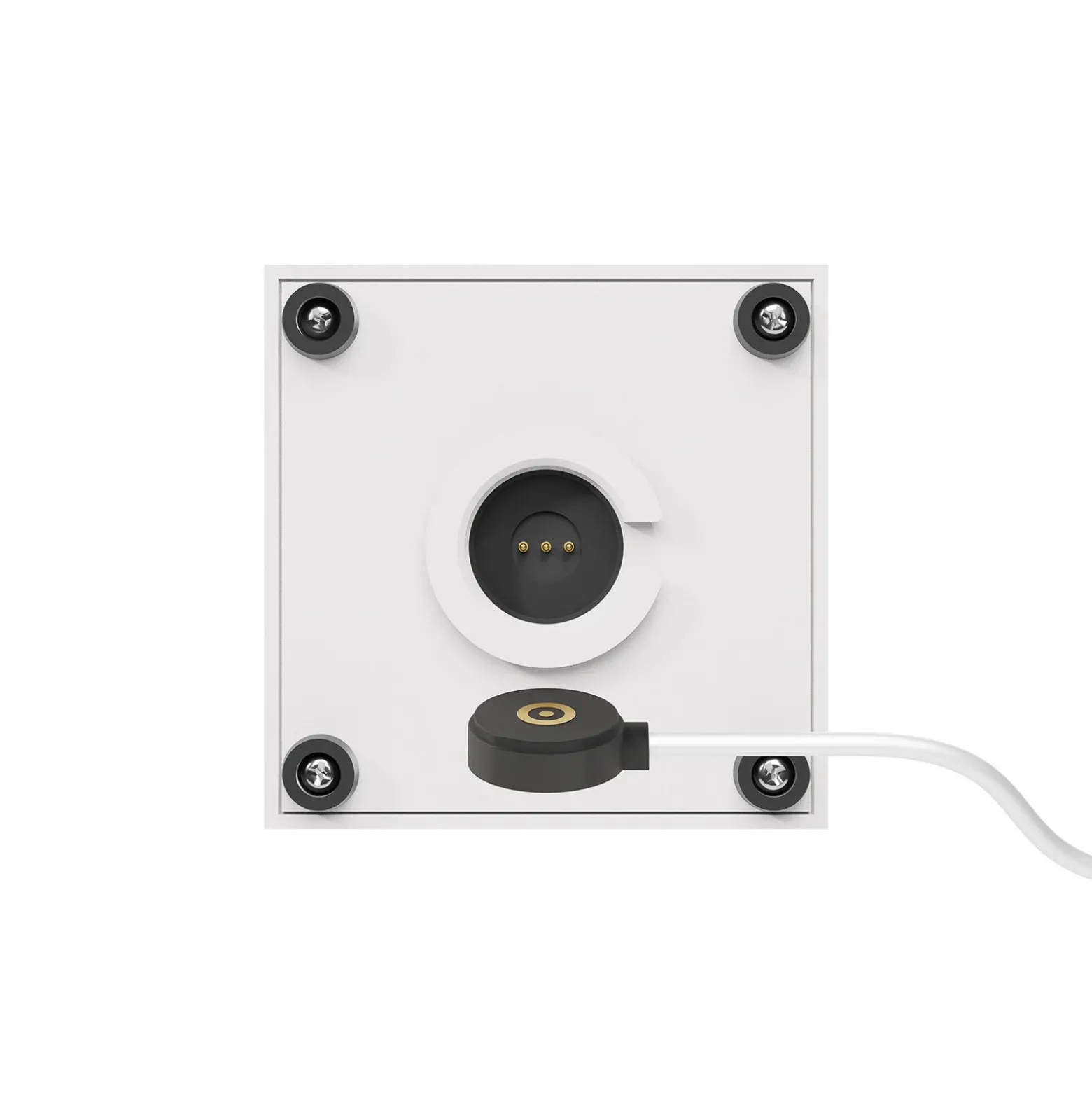 Nutalis mini lámpara de mesa LED recargable, blanca, IP54, atenuable