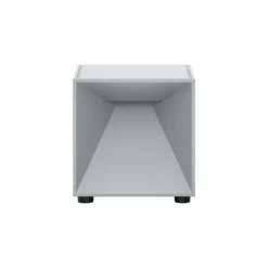 Nutalis mini lámpara de mesa LED recargable, gris niebla, IP54, atenuable
