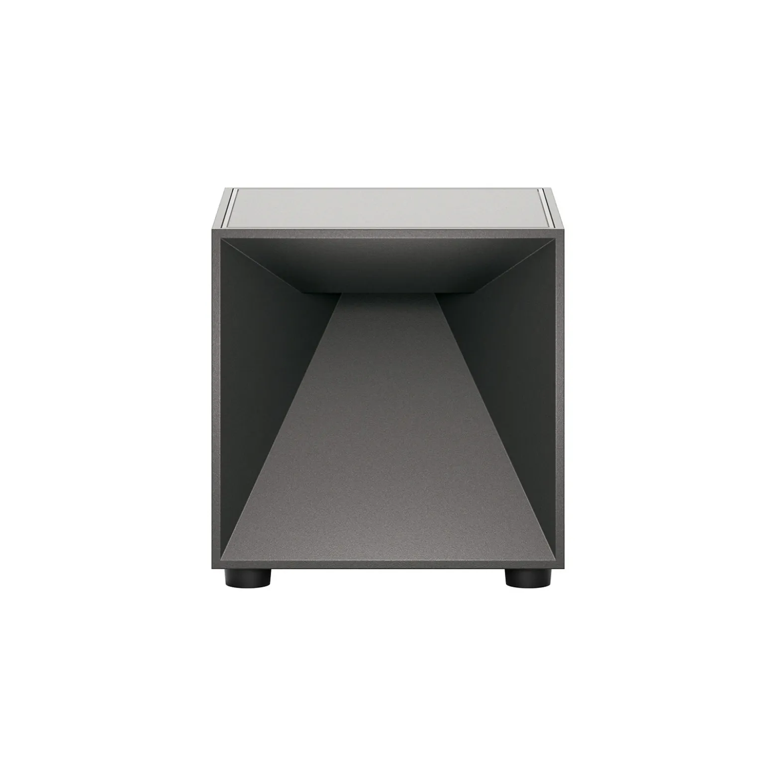 Nutalis mini lámpara de mesa LED recargable, grafito, IP54, atenuable