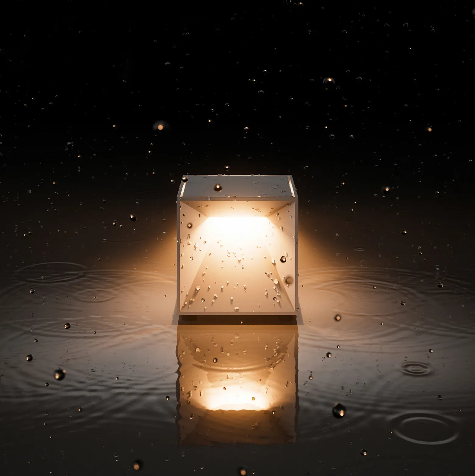 Nutalis mini lámpara de mesa LED recargable, beige, IP54, atenuable