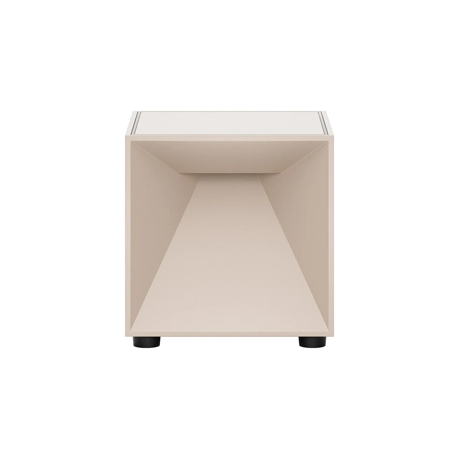 Nutalis mini lámpara de mesa LED recargable, beige, IP54, atenuable