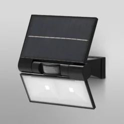 OSRAM aplique de pared LED solar ENDURA STYLE DOUBLE, sensor grafito