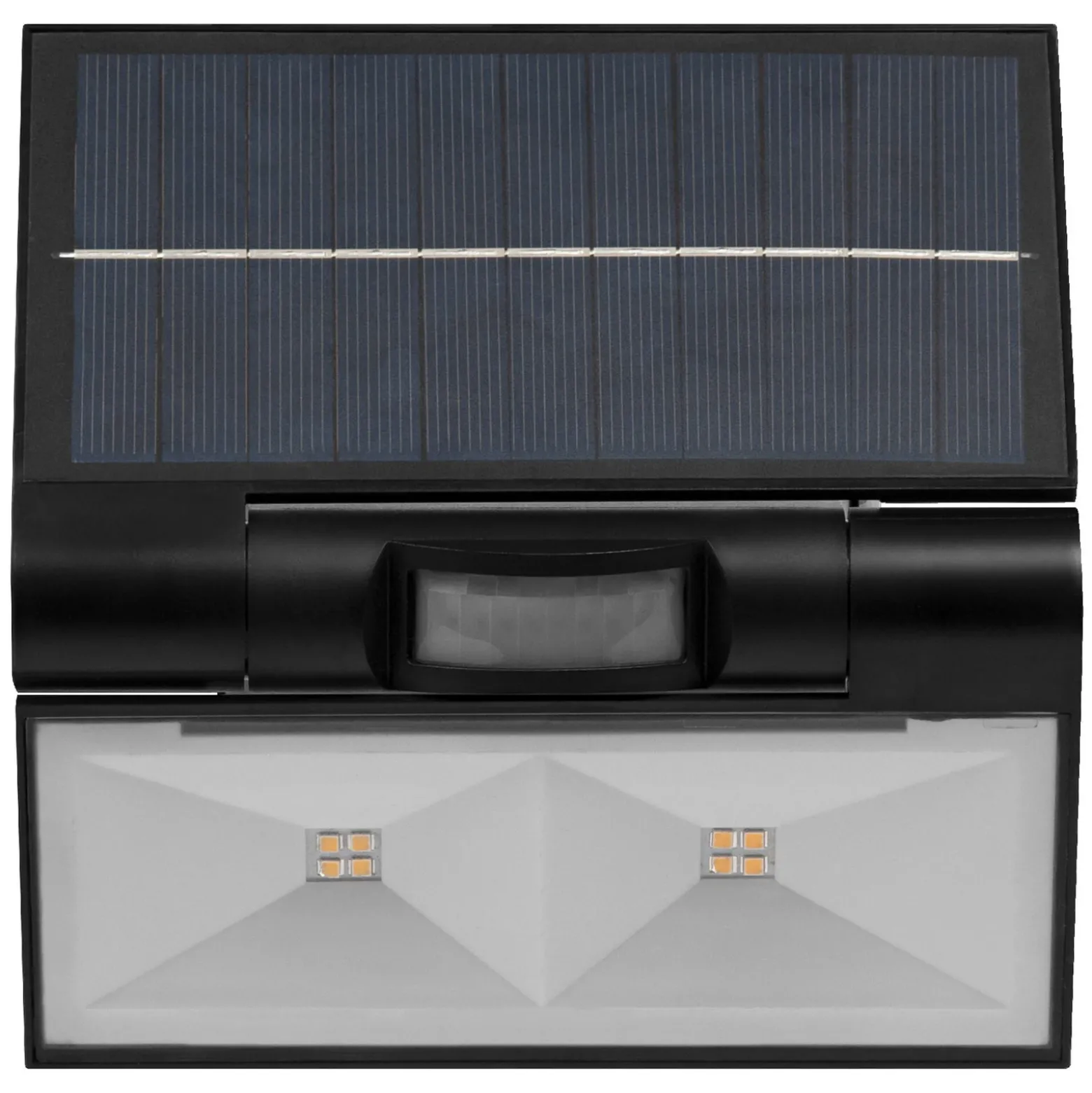OSRAM aplique de pared LED solar ENDURA STYLE DOUBLE, sensor grafito