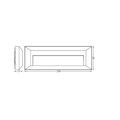 OSRAM aplique LED para exterior ENDURA STYLE IVAN, gris oscuro, IP65
