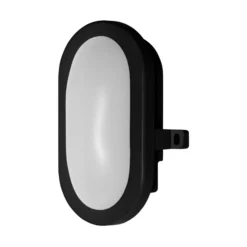 OSRAM aplique LED para exterior BULKHEAD negra 6 W plástico IP54