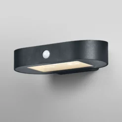 OSRAM LED-Sensor-Aplique de Pared ENDURA STYLE SOLAR OVAL 20 cm 830